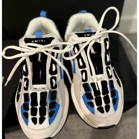 AMIRI MENS  BONE RUNNER SNEAKERS